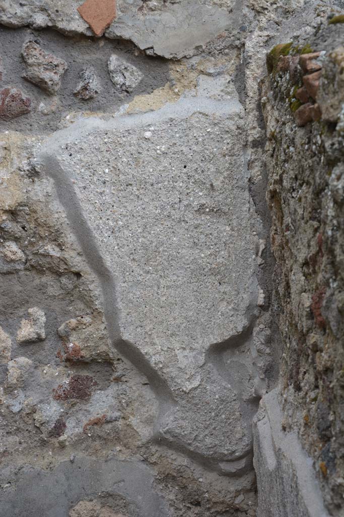 IX.5.8 Pompeii. May 2017. Detail from south wall in south-west corner.
Foto Christian Beck, ERC Grant 681269 D�COR.

