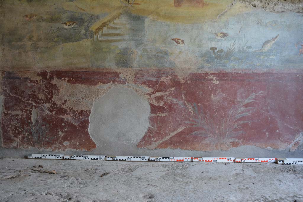 IX.5.9 Pompeii. May 2017. Room �l (L)�, zoccolo on lower north wall. 
Foto Christian Beck, ERC Grant 681269 D�COR.

