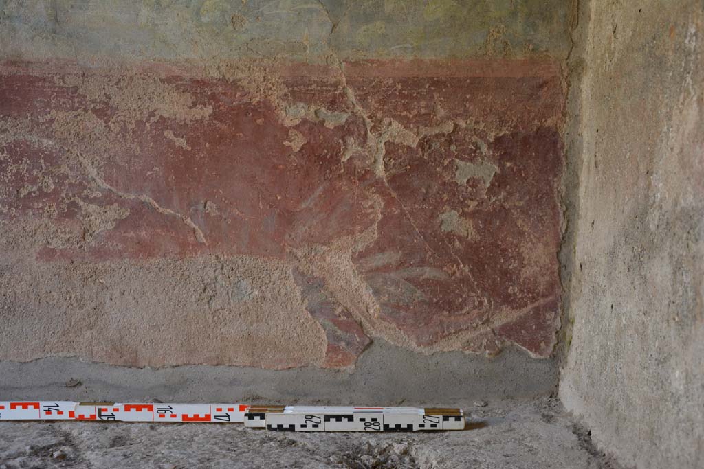 IX.5.9 Pompeii. May 2017. Room �l (L)�, south wall in south-west corner.
Foto Christian Beck, ERC Grant 681269 D�COR.
