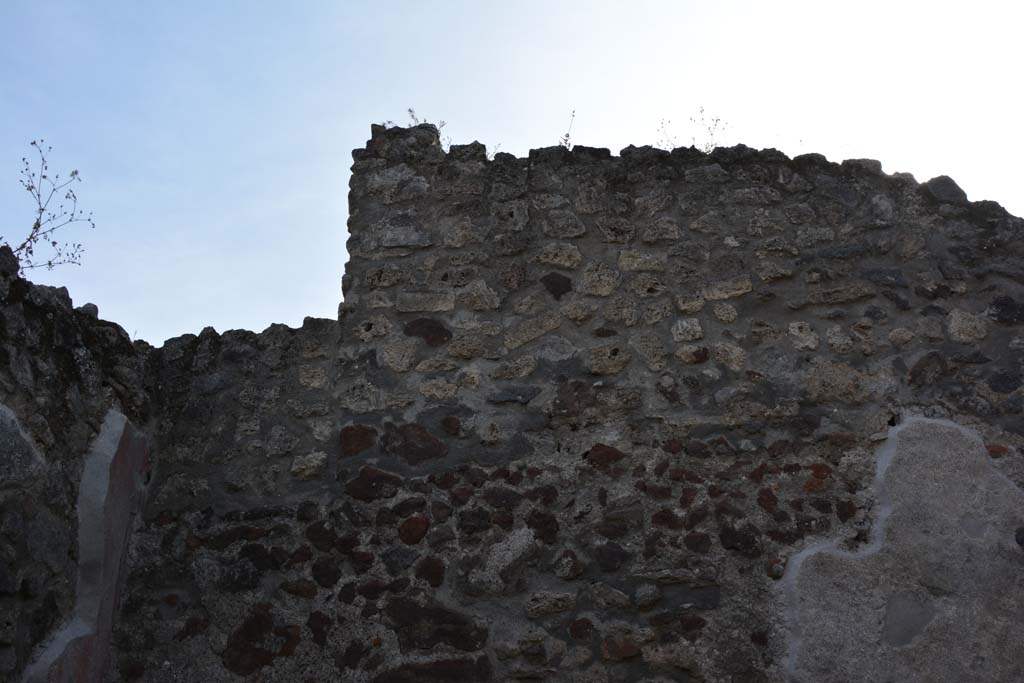 IX.5.9 Pompeii. May 2017. Room �n/q�, upper west wall.
Foto Christian Beck, ERC Grant 681269 D�COR.
