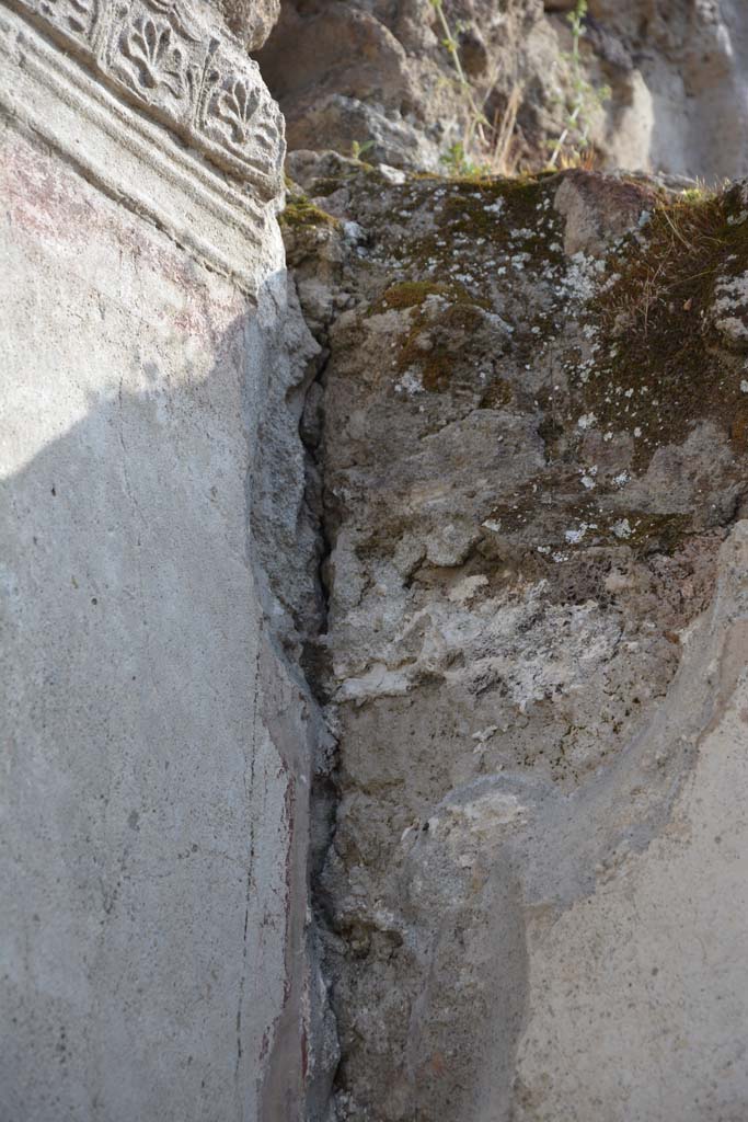 IX.5.9 Pompeii. May 2017. Room “o”, upper south-west corner.
Foto Christian Beck, ERC Grant 681269 DÉCOR.