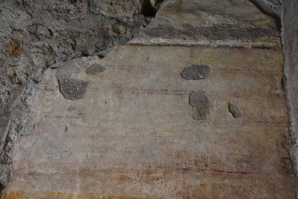 IX.5.9 Pompeii. March 2017. Room �e�, upper south wall at west end.
Foto Christian Beck, ERC Grant 681269 D�COR.
