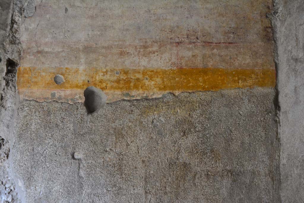 IX.5.9 Pompeii. March 2017. Room �e�, detail from south wall in south-west corner. 
Foto Christian Beck, ERC Grant 681269 D�COR.
