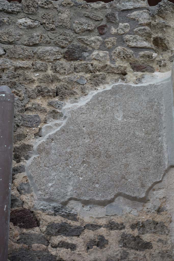 IX.5.10 Pompeii. May 2017. Detail from upper east wall in south-east corner.
Foto Christian Beck, ERC Grant 681269 D�COR.
