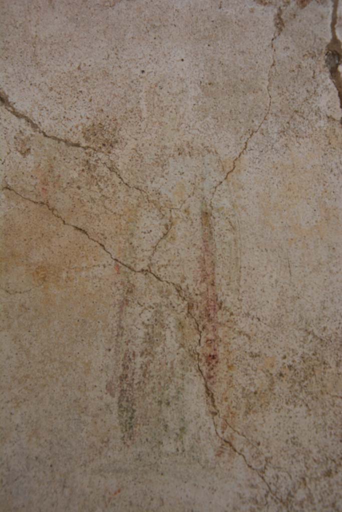 IX.5.11 Pompeii. March 2017. 
Room k, centre of panel at south end of west wall showing the enlarged figure of Melpomene. 
Foto Christian Beck, ERC Grant 681269 D�COR.
