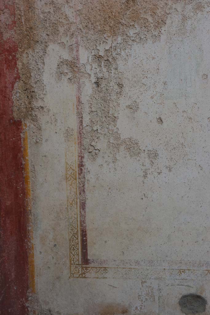 IX.5.11 Pompeii. March 2017. Room k, border edging from panel at west end of north wall.
Foto Christian Beck, ERC Grant 681269 D�COR.
