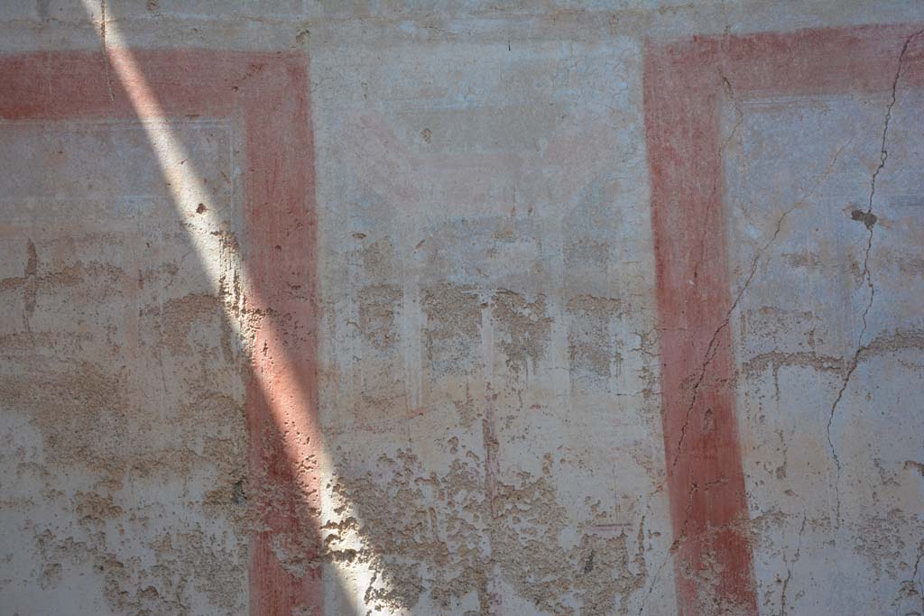 IX.5.11 Pompeii. May 2017. Room k, detail of upper central panel on north wall.
Foto Christian Beck, ERC Grant 681269 D�COR.
