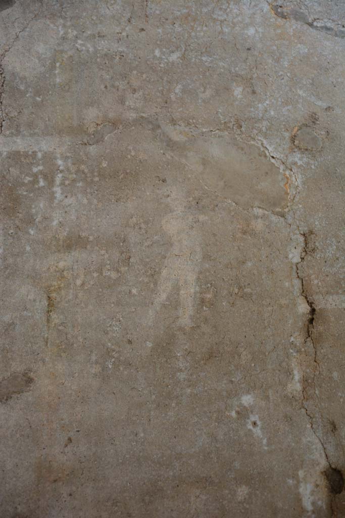 IX.5.11 Pompeii. March 2017. Room f, detail of flying cupid from upper north wall at west end.
Foto Christian Beck, ERC Grant 681269 D�COR.
