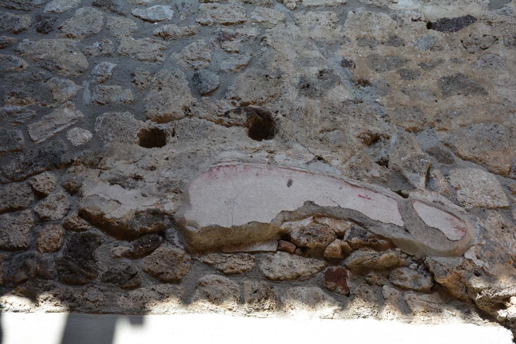 IX.5.11 Pompeii. May 2017. Room f, detail of remains of vaulted upper east wall.
Foto Christian Beck, ERC Grant 681269 D�COR.
