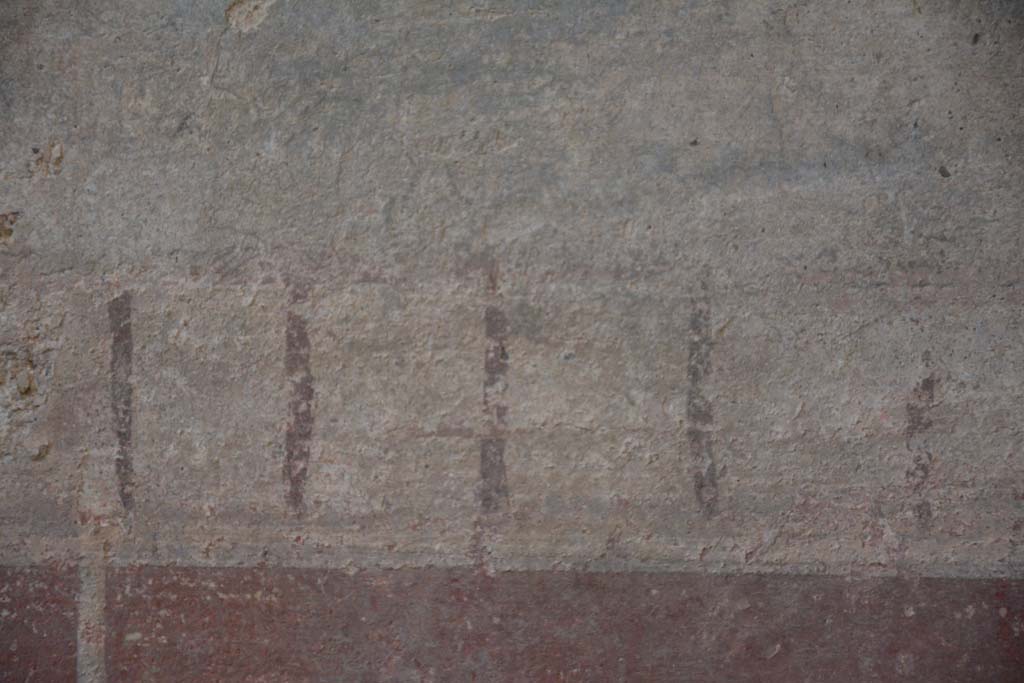 IX.5.11 Pompeii. May 2017. Room g, painted decoration above zoccolo on north wall. 
Foto Christian Beck, ERC Grant 681269 D�COR.
