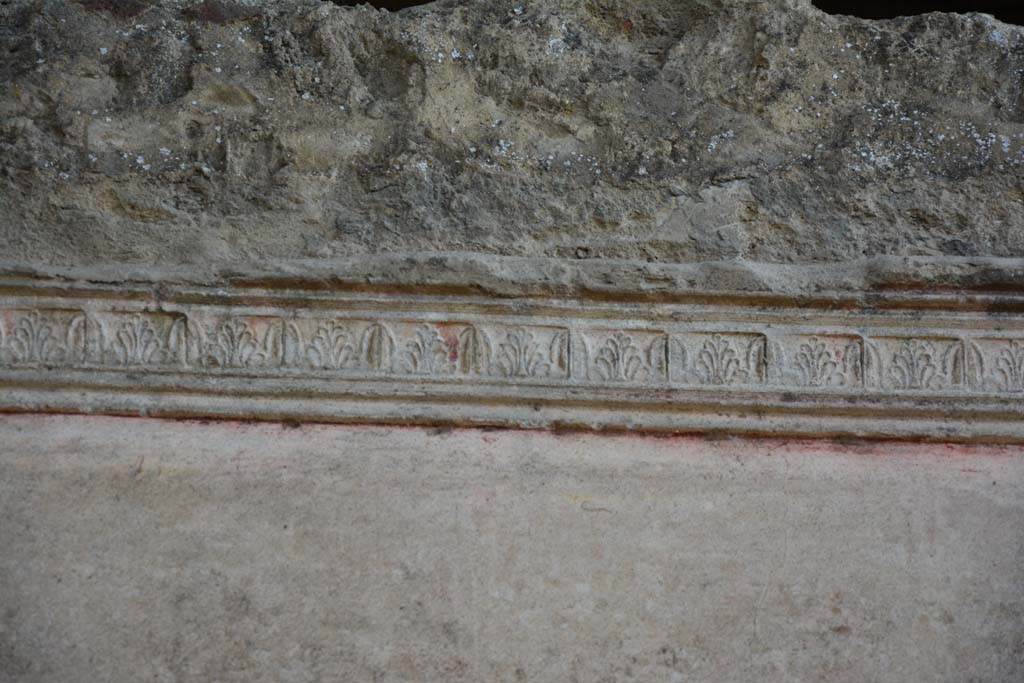 IX.5.11 Pompeii. March 2017. Room h, stucco frieze from upper south wall. 
Foto Christian Beck, ERC Grant 681269 D�COR.
