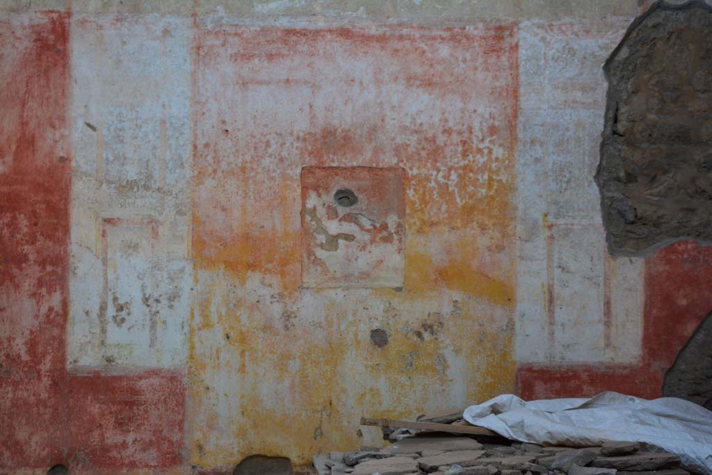IX.5.11 Pompeii. March 2017. Room i, central panels on north wall.
Foto Christian Beck, ERC Grant 681269 D�COR.
