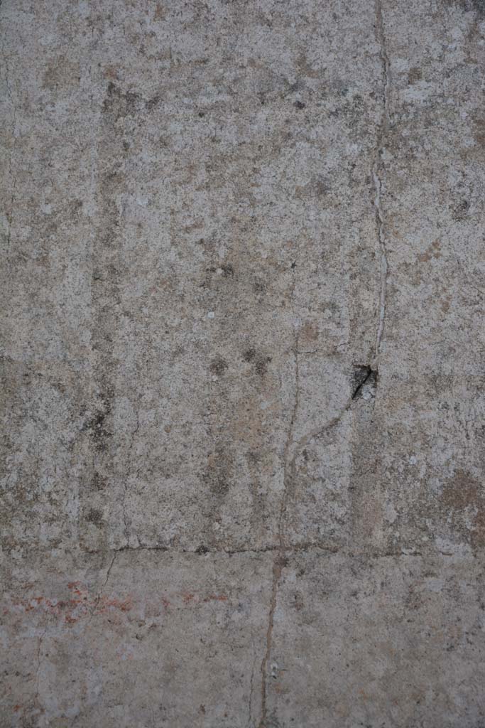 IX.5.11 Pompeii. May 2017. Room i, detail of figure in centre of upper east wall.
Foto Christian Beck, ERC Grant 681269 D�COR.



