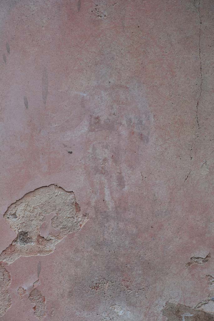 IX.5.11 Pompeii. March 2017. 
Room I (L), detail of central figure of warrior from north end of east wall.
Foto Christian Beck, ERC Grant 681269 D�COR.

