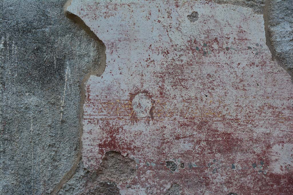 IX.5.11 Pompeii. March 2017. Room I (L), zoccolo at north end of east wall.
Foto Christian Beck, ERC Grant 681269 D�COR.
