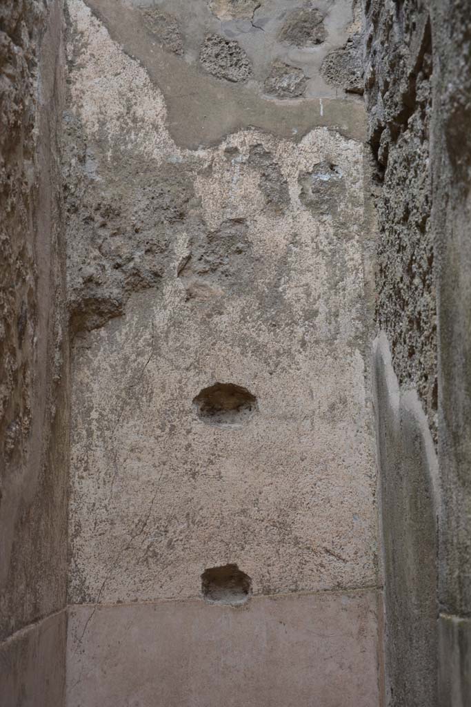 IX.5.12 Pompeii. May 2017. Detail from upper south wall.
Foto Christian Beck, ERC Grant 681269 D�COR.


