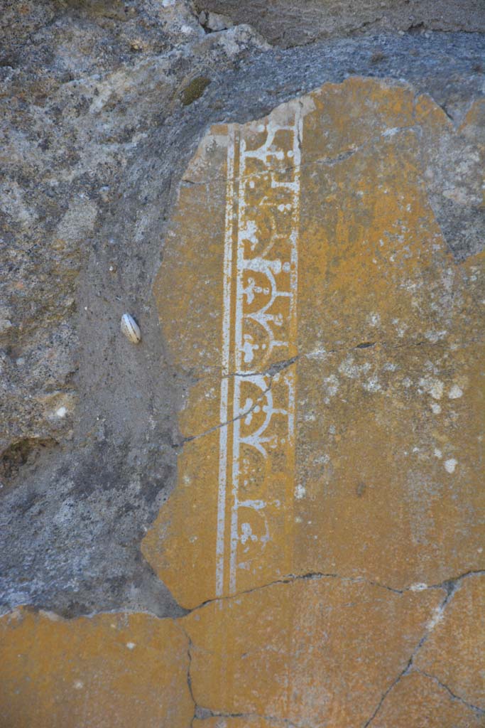 IX.5.14 Pompeii. May 2017. Peristyle �k�, detail of painted border edging.
Foto Christian Beck, ERC Grant 681269 D�COR.
