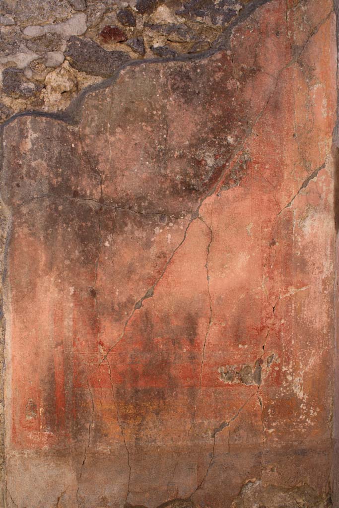 IX.5.14 Pompeii. May 2019. Room �f�, detail of panel on south wall on west side of doorway.
Foto Christian Beck, ERC Grant 681269 D�COR.
