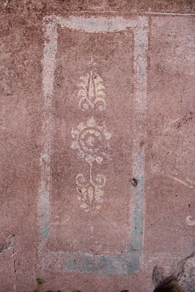 IX.5.14 Pompeii. May 2019. Room �f�, panel on zoccolo on south side of centre panel.
Foto Christian Beck, ERC Grant 681269 D�COR.
