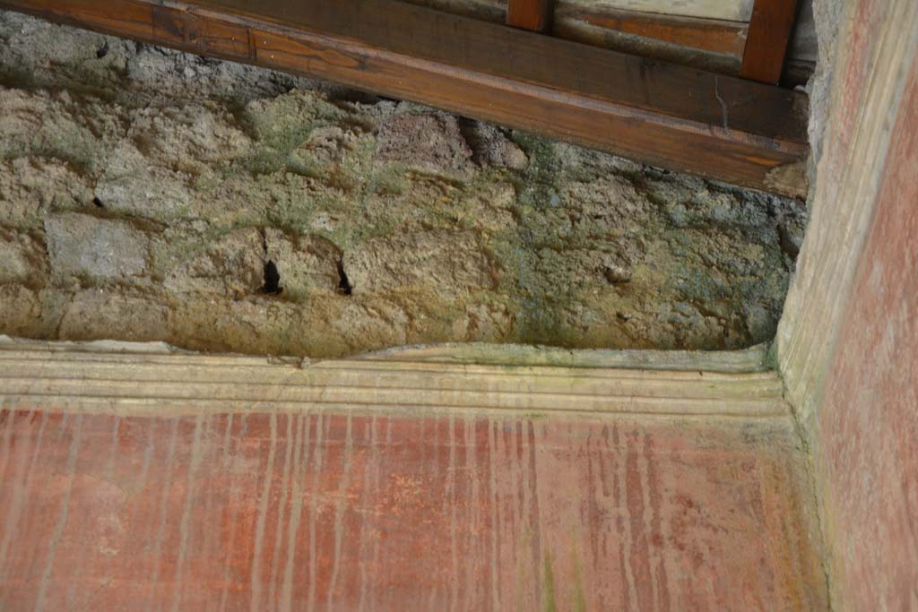IX.5.14 Pompeii. May 2017. Room �c�, looking towards upper north wall in north-east corner.
Foto Christian Beck, ERC Grant 681269 D�COR.
