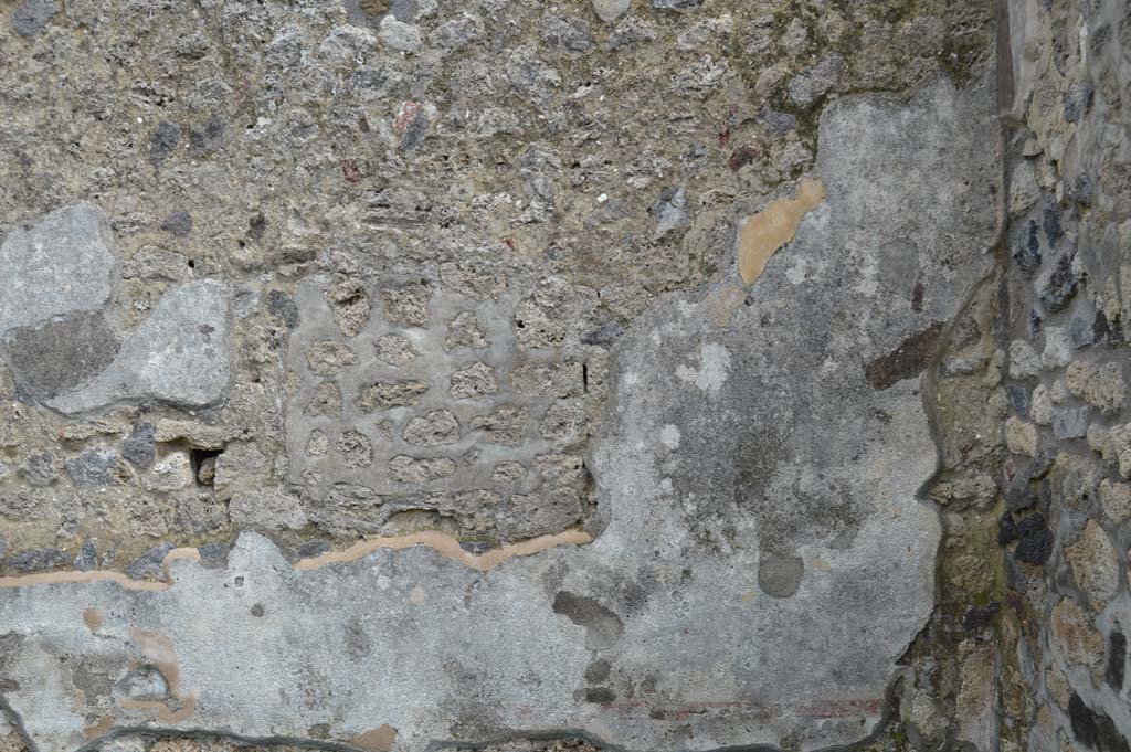 IX.5.16 Pompeii. March 2018. Looking towards centre of east wall in ala c�. 
Foto Taylor Lauritsen, ERC Grant 681269 D�COR Foto Taylor Lauritsen, ERC Grant 681269 D�COR.
