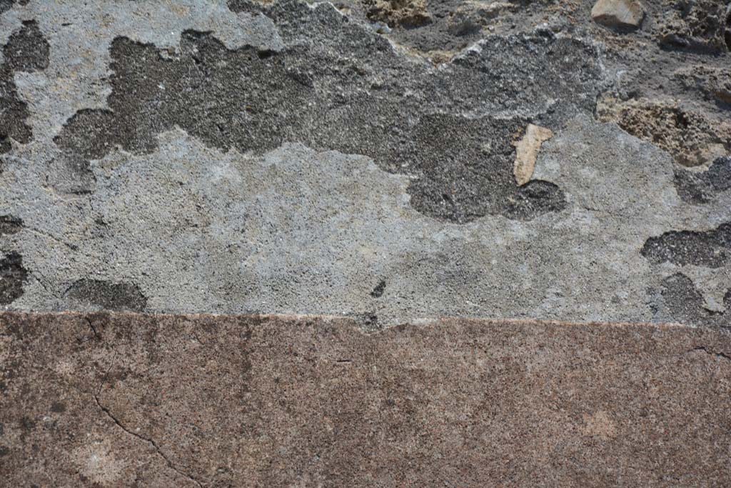 IX.5.17/6 Pompeii. May 2017. Room x, detail of remaining painted plaster on upper east wall at north end.
Foto Christian Beck, ERC Grant 681269 D�COR.
