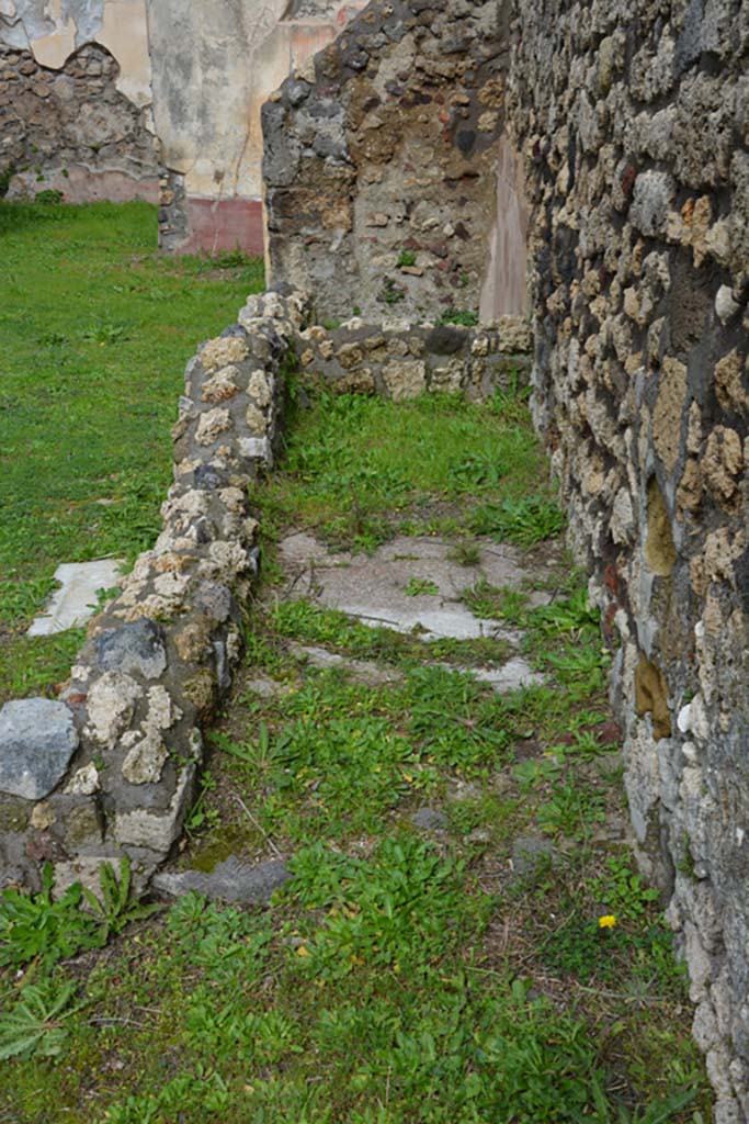 IX.5.18 Pompeii. March 2018.
Room “k”, looking north to site of room with stairs to upper floor.
Foto Annette Haug, ERC Grant 681269 DÉCOR.