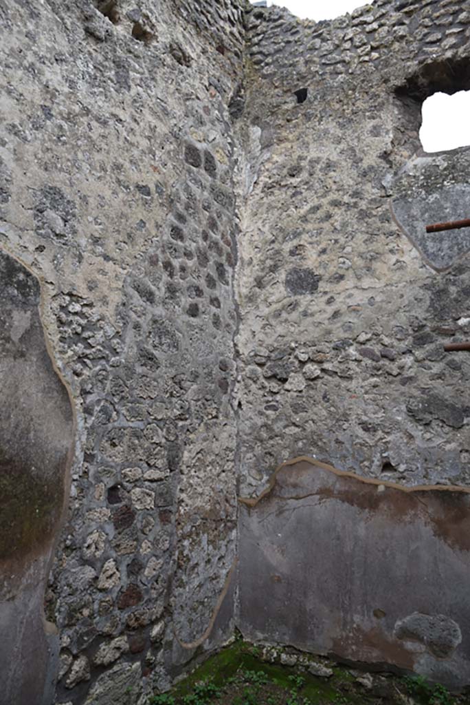 IX.5.18 Pompeii. March 2018. Room “u”, south-west corner.
Foto Annette Haug, ERC Grant 681269 DÉCOR.