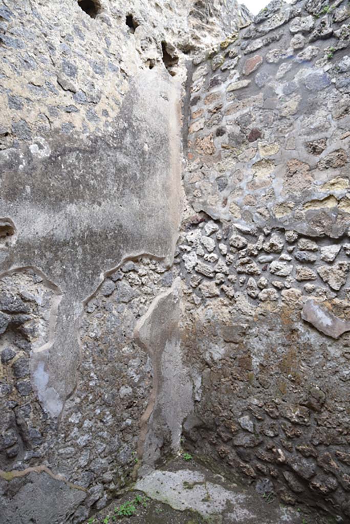 IX.5.18 Pompeii. March 2018. Room “t”, north-west corner.
Foto Annette Haug, ERC Grant 681269 DÉCOR.