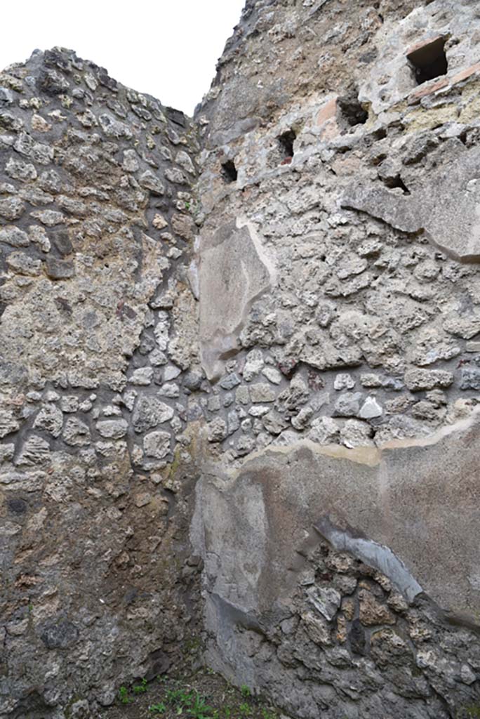 IX.5.18 Pompeii. March 2018. Room “s”, north-west corner.
Foto Annette Haug, ERC Grant 681269 DÉCOR.