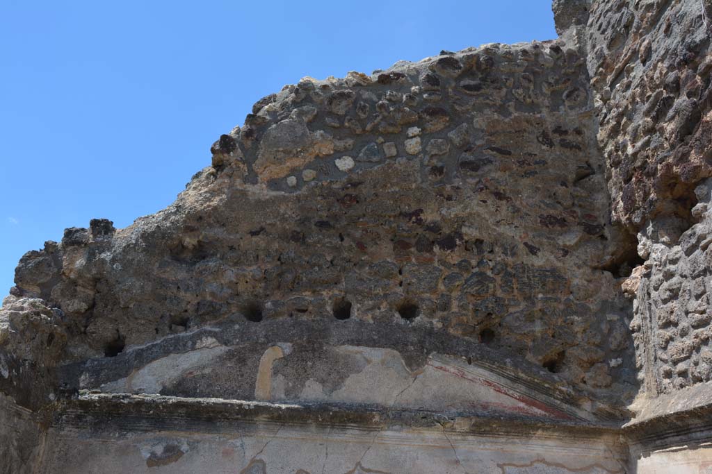 IX.5.18 Pompeii. May 2017. Room p, upper west wall.
Foto Christian Beck, ERC Grant 681269 DÉCOR.
