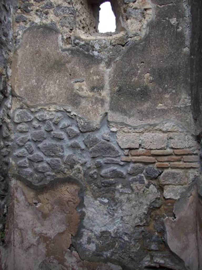 IX.8.6 Pompeii. December 2007. Room 39, painting of floating maenad holding a tray in her left hand, from outer room.
