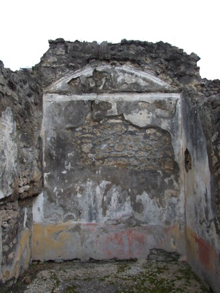 IX.8.6 Pompeii. December 2007. Room 40, south wall of cubiculum.   