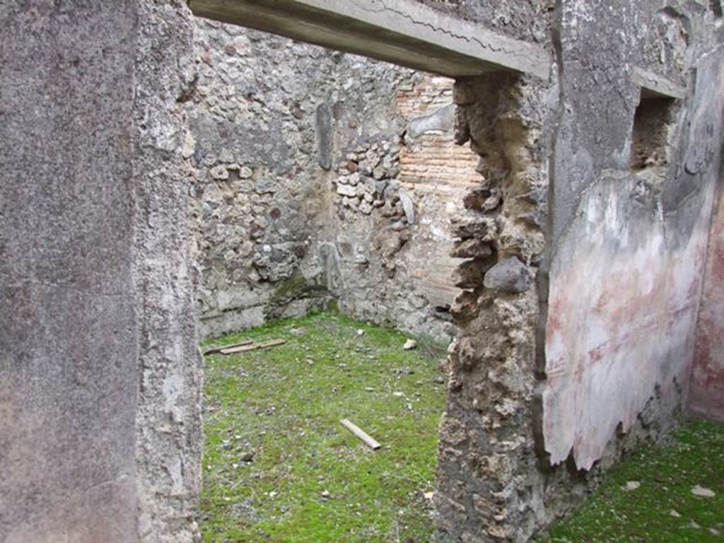 IX.8.6 Pompeii. March 2009. Doorway to Room 21.
