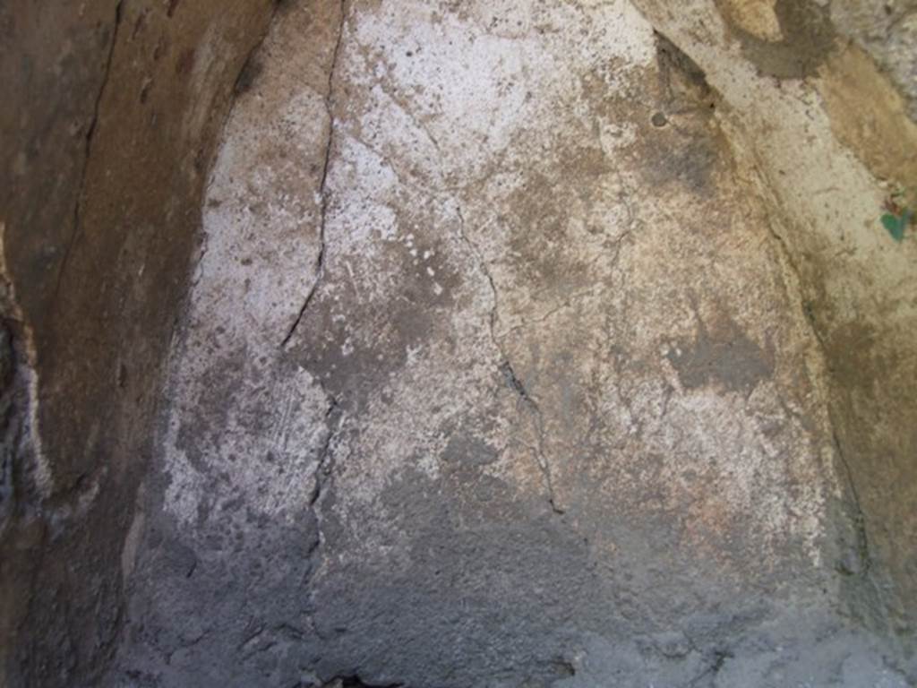 IX.9.11 Pompeii. March 2009. Niche. Rear wall.