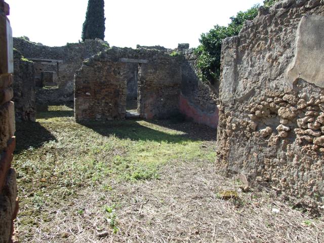 IX.9.12 Pompeii. March 2009. Room 15. Kitchen. North west corner.
