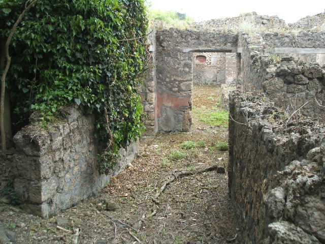 IX.9.13 Pompeii. March 2009. Room 1. Cubiculum.