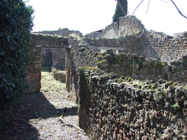 IX.9.13 Pompeii. March 2009. Room 2. Oecus.