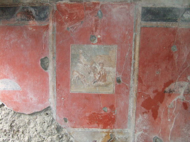 IX.9.c Pompeii. March 2009. Cubiculum. South wall.