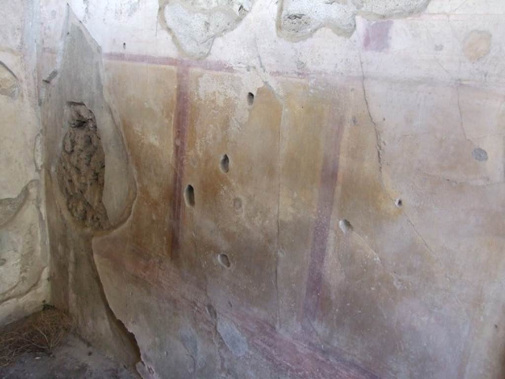IX.9.c Pompeii. March 2009. Anteroom. North wall.