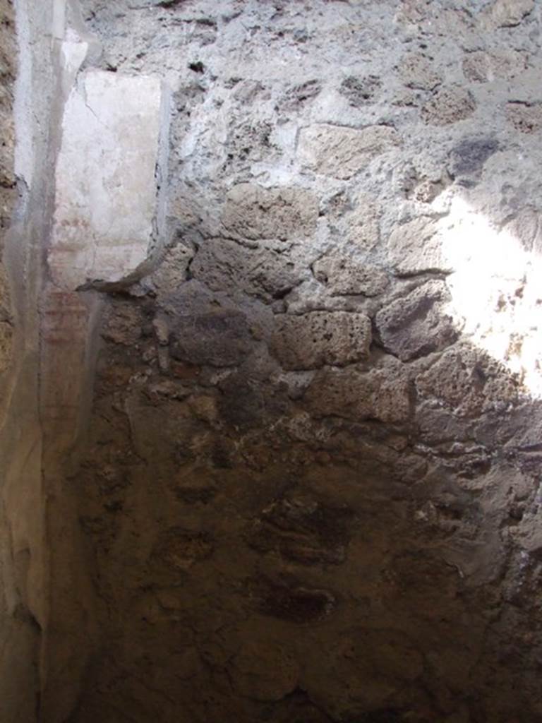 IX.9.c Pompeii. March 2009. North wall of small room.