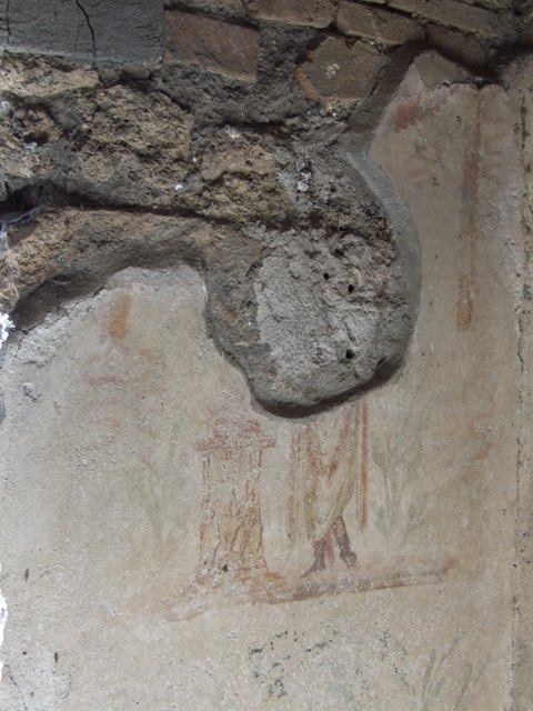 IX.9.c Pompeii. March 2009. West wall of small room.