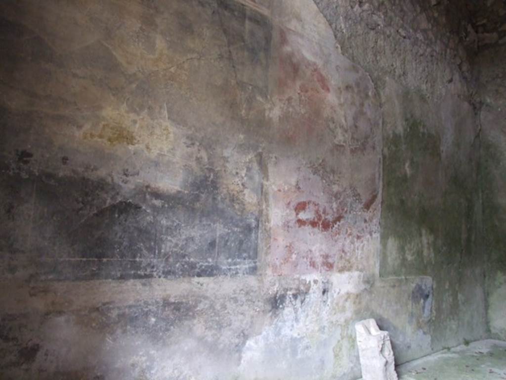 IX.13.1-3 Pompeii. March 2009. Room 13, west wall.
