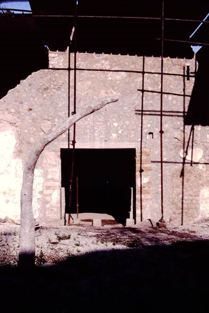 Villa Regina, Boscoreale. 1983. Main entrance XIV on south side.
Source: The Wilhelmina and Stanley A. Jashemski archive in the University of Maryland Library, Special Collections (See collection page) and made available under the Creative Commons Attribution-Non Commercial License v.4. See Licence and use details.
J80f0520