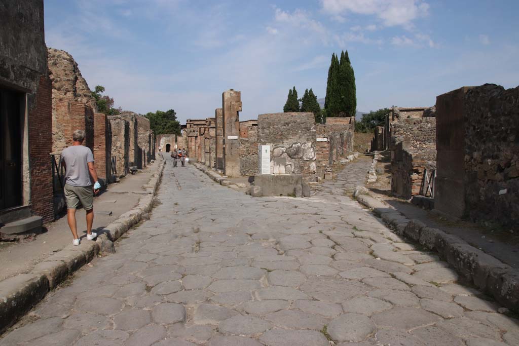 Via Consolare. May 2010. Looking north.