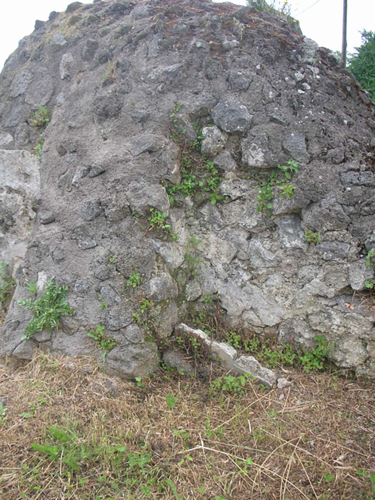 Tower VII, Pompeii. May 2010. Detail from upper east wall. Photo courtesy of Ivo van der Graaff.