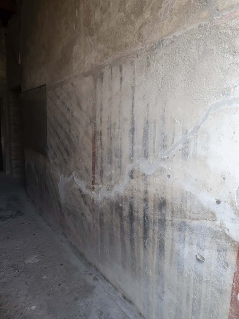 Oplontis Villa of Poppea, September 2017. Corridor 52, looking south along west wall.
Foto Annette Haug, ERC Grant 681269 DÉCOR.