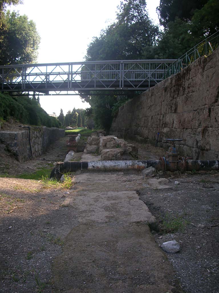 City Walls on south side of Pompeii. May 2010.
Looking west along City Walls. Photo courtesy of Ivo van der Graaff.